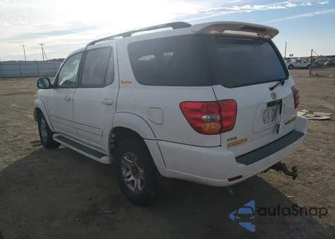 2003 Toyota Sequoia Limited V8 z USA, uszkodzony, nr VIN 5TDBT48A73S145929